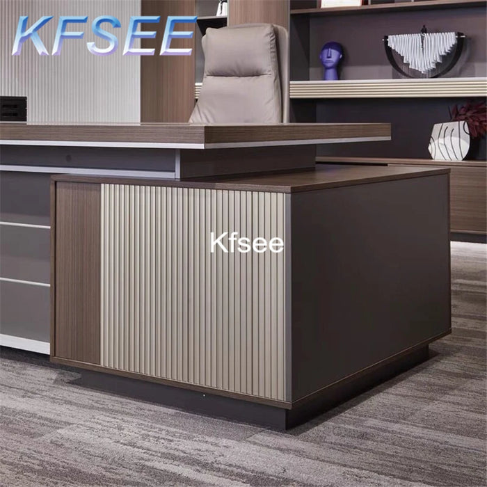 Kfsee 1Pcs A Set Prodgf Computer 240*216*75cm Boss Office Table
