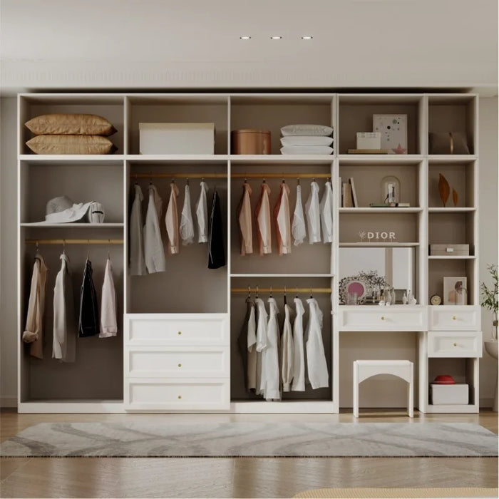 Cupboard Wardrobes Organizer Standing Divider Bedroom Modular Wardrobe Mobile Rack Guarda Roupa Portatil Minimalism Furniture