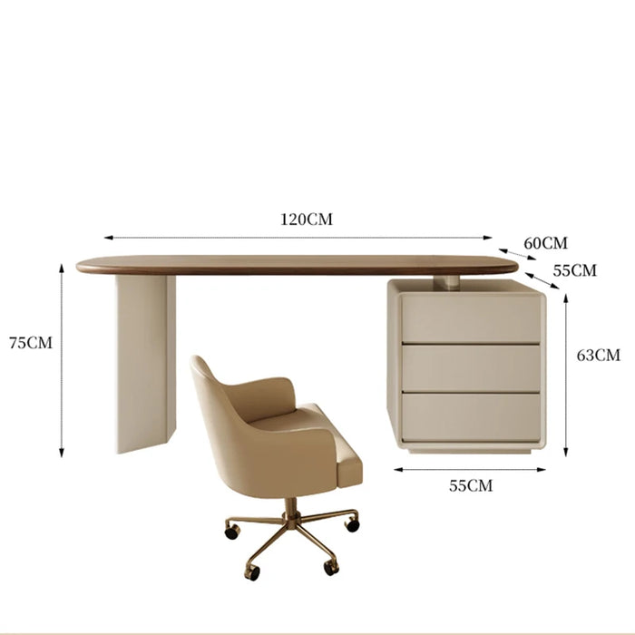 Standing Drawers Computer Desks Study Table Executive Desk Writing Pc Organizer Mesas De Escritorio Home Office Accessories