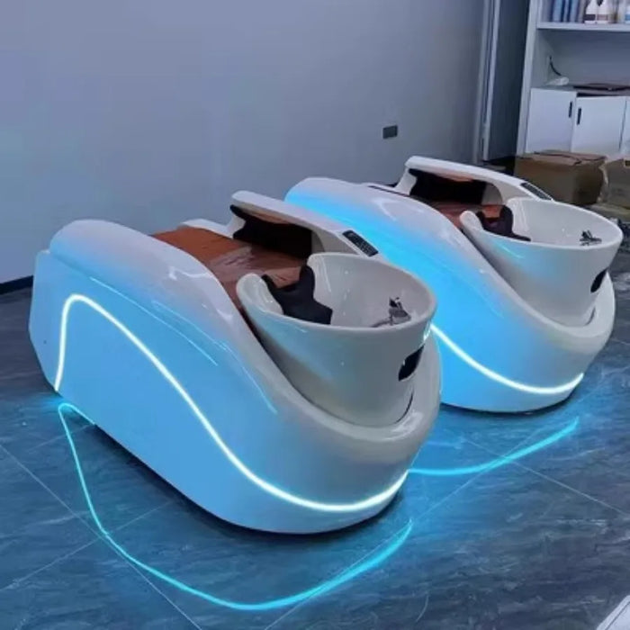 Massage Couch Shampoo Chair Stylist Luxury Professional Shampoo Chair Wash Hair Salon Spa Electronic Massage Cadeiras Furniture