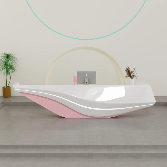 Paint yimei creativity yingbintai profiled FRP service high-end professional reception desk