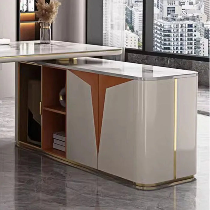 Executive Office Desk Vanity Foldable Desktop Converter Writing Desk Conference Floating Scrivanie Per Ufficio Office Furniture