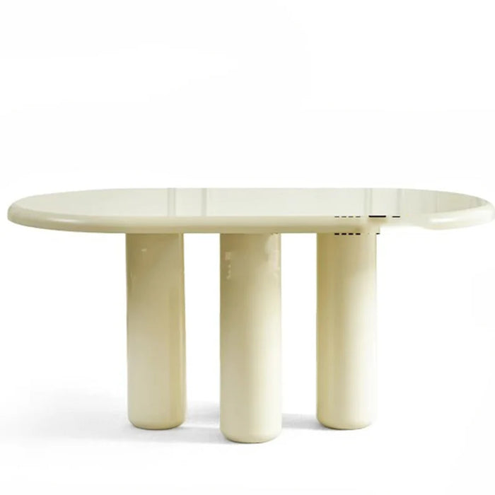 Nordic Oval Dining Table Industrial Luxury Minimalist Design Dining Table Modern Living Room Mesa Comedor Living Room Furniture