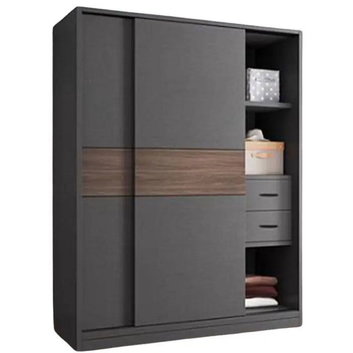 Cupboard Storage Wardrobe Organizer Bedroom Modular Sliding Space Saving Wardrobe Dresser Armoires De Salon Home Furniture HDH