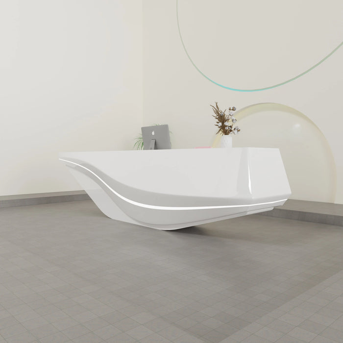 Paint yimei creativity yingbintai profiled FRP service high-end professional reception desk