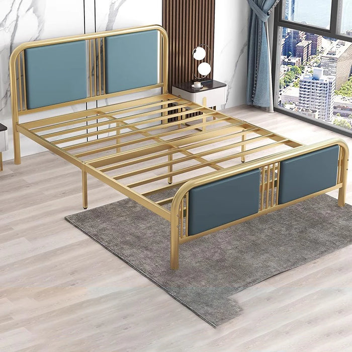 Luxury Children Safe Beds Cheap Living Room Minimalist Nordic Free Shipping Beds Metal Hotel Camas De Casal Theater Furniture