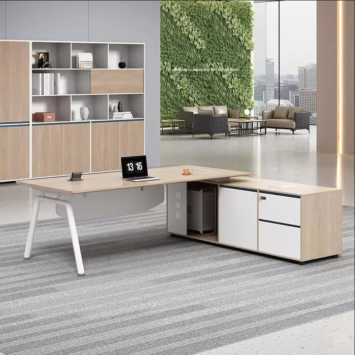 Executive Modern Office Desk Workbench Drawers Art Standing Italian Office Desk Corner Mesa De Escritorio Luxury Furniture