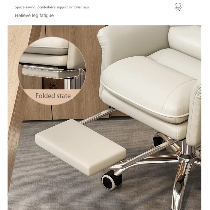 Home Office Computer Chair Comfortable Backrest Reclining Sofa Boss Cтул Can Be Lifted and Swiveled With Resting Feet Cadeira