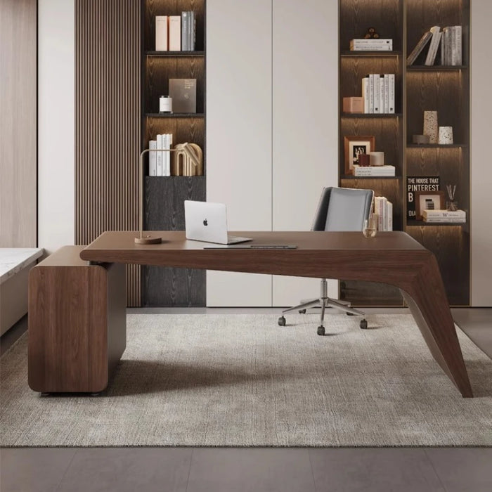 Drawer Storage Writing Office Desk Work Modern Executive Study Office Desk Computer Bureau Escritorio Office Furniture MZ50OC