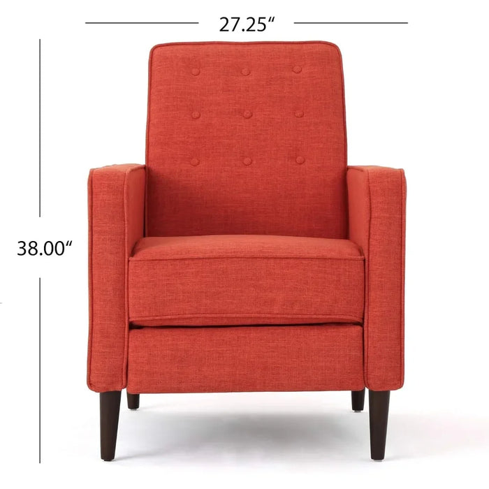 Modern Tufted Back Fabric Recliner Chairs for Living Room Chair Luxury Armchair Leisure Furniture Home
