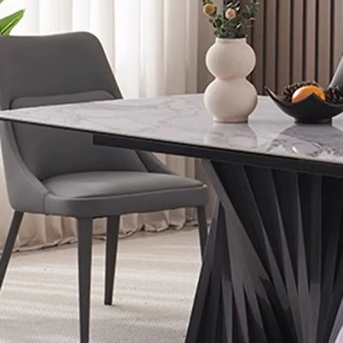 Luxury Modern Dining Table Waterproof Design Japanese Chair Dining Table Rectangle Industrial Mesa De Comedor Home Furniture
