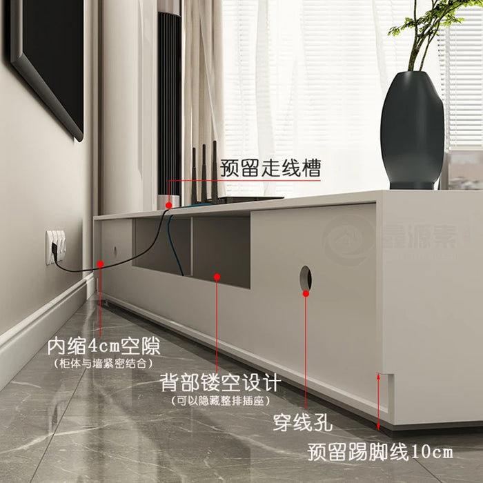 Modern Display TV Stands Consoles Table Mid Century Center TV Stands Plant Fireplace Mobili Per La Casa Living Room Furniture