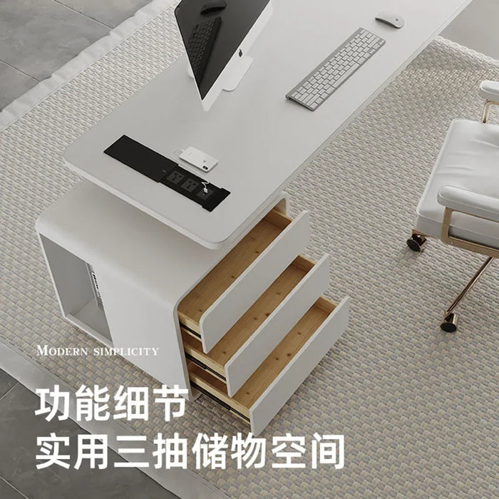 Makeup Compact Office Desks Vanity Drafting Desktop Electric Monitor Office Desks Study Mesa Para Compuatador Modern Furniture