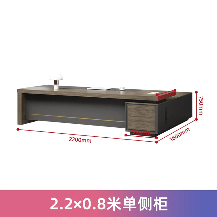 Modern Executive Office Desks Corner Conference Luxury Ergonomic Reception Desk Aesthetic Bureau Meuble Office Furnitures