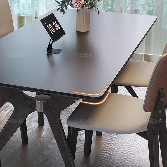 Wall Wood Dining Table Home Coffee Side Kitchen Tables Living Room Mobile Luxury Marble Mesas De Jantar Balcony Furniture