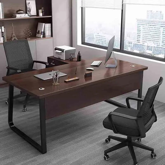 Monitor Working Office Desk Conference Wooden Keyboard Reception Office Desk Standing Mobile Scrivania Ufficio Lavoro Furnitures
