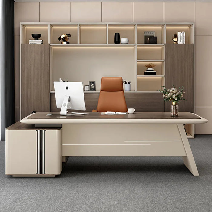 Compuradora Organizer Office Desk Conference Study Computer Storage Office Desk Standing Scrivania Cameretta Office Furniture