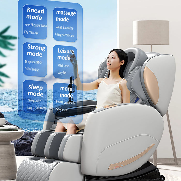 massage chair 4D Zero Gravity Full Body Smart Electric Recliner Back Relaxing Rocking Massage Chair Three Year Warranty sofa