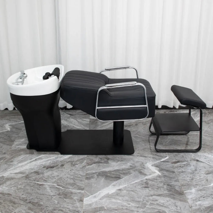 Professional Shampoo Chair Stylist Luxury Head Spa Bed Shampoo Chair Basin Wash Hair Salon Reclining Relaxing Cadeiras Furniture