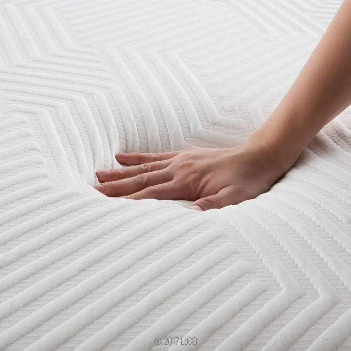 12 Inch Latex Hybrid Mattress - Responsive Latex Foam and Encased Springs - Firm Feel - Motion Isolation