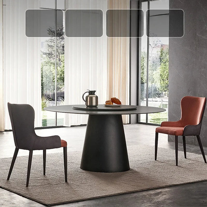 Nordic Round Dining Tables Kitchen Hotel Design Kitchen Dining Tables Modern Balcony Mesa Comedor Living Room Furniture YN50DT