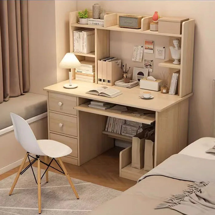 Book Shelf Chair Computer Desks Upgrade Storage Drawers White Computer Desks Study Standing Mesa De Escritorio Office Furniture