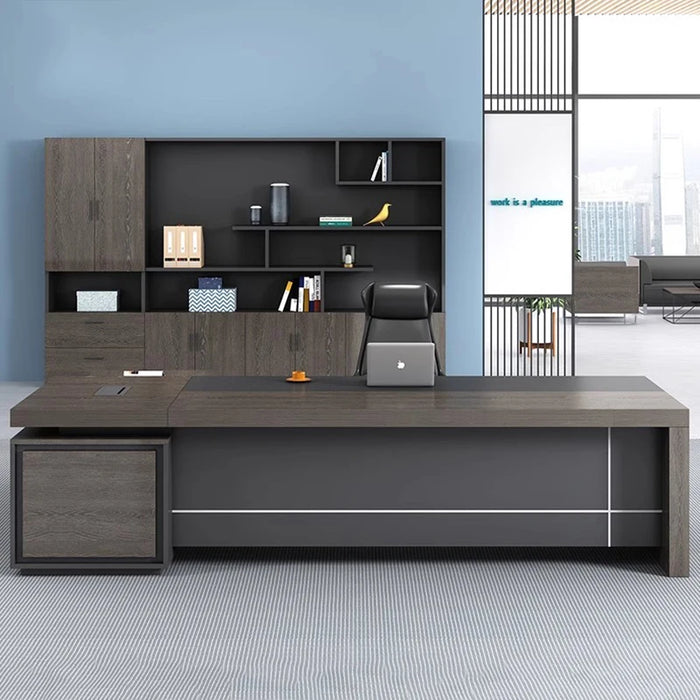 Study Gaming Desk Organizer Standing Modern Writing Reception Office Desk Vanity Executive Mesas De Computador Office Furniture