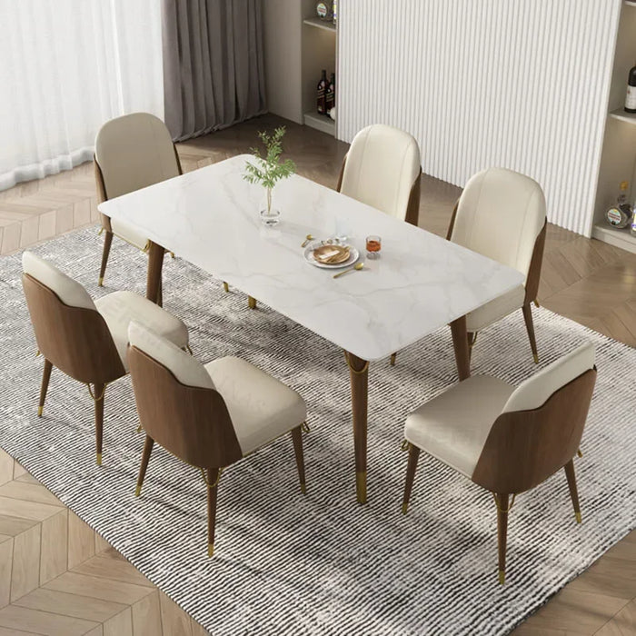 Luxury Dining Chairs Salon Living Room Nordic Ergonomic Leather Designer Office Chair Balcony Hotel Chaise Balcony Furniture