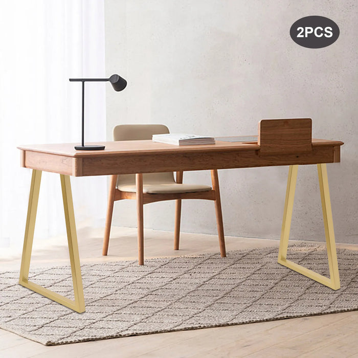 DYRABREST 2 Pcs Metal Table Legs Modern 28 Inch Furniture Legs Heavy Duty Industrial Dining Table Legs for Dinning Table, Office