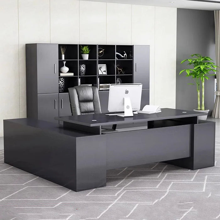 Corner L Shaped Living Room Cabinet Executive Luxury European Legs Tv Cabinet Floor Organizers Mesa Escritorio Modern Furniture