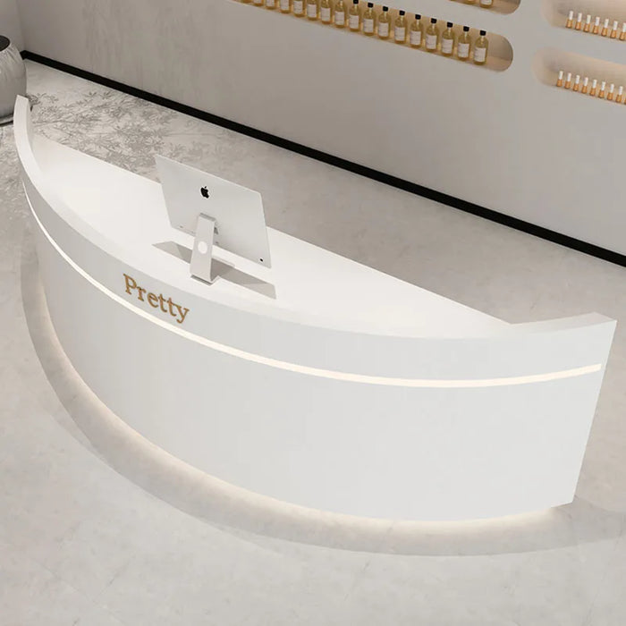Banco Shop Reception Desk Front Desk Acrylic Barbershop Mobile Bar Counter Reception Desk Supermarket Escritorio Bar Furniture