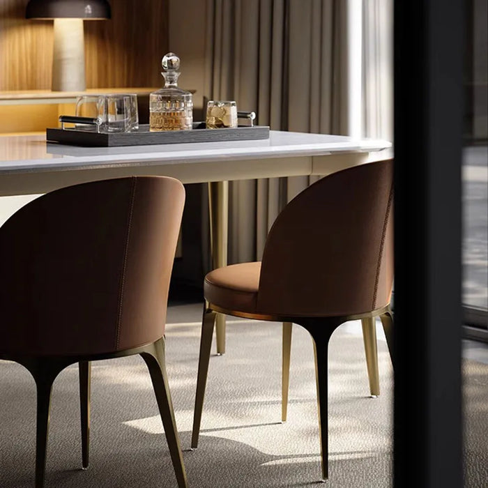 Modern Luxury Kitchen Chairs Dining Room Table Relax Set Nordic Mobile Waiting Bar Stools Chair Home Chaise Design Furniture