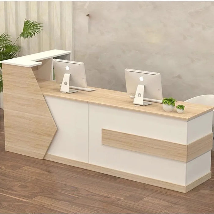 Bar Counter Reception Desks Tall Display Cabinet Commercial Cashier Reception Desk Office Table Mostrador Garden Furniture Sets
