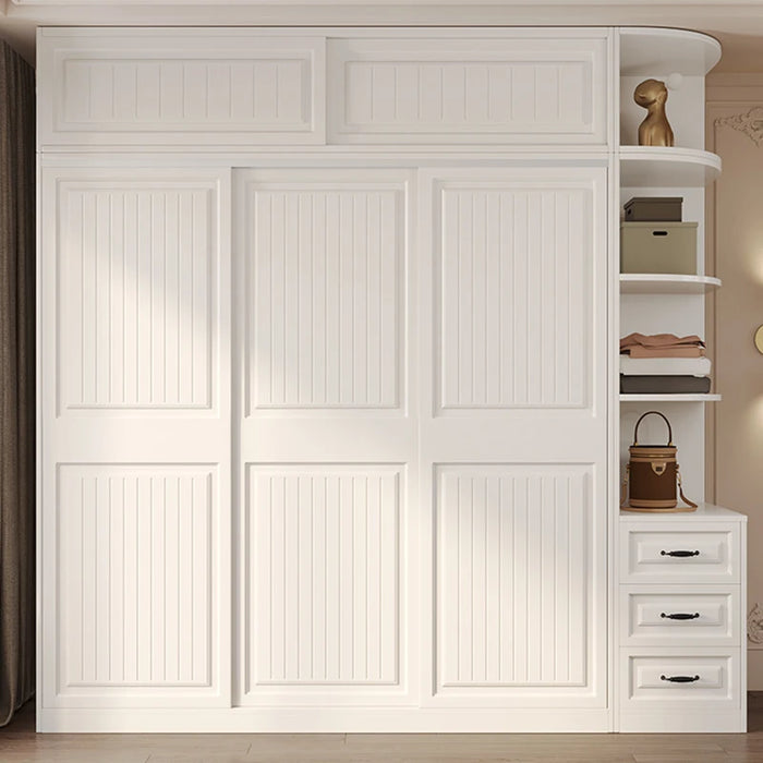 Luxury Indoor Closet Modular Industrial Hotel Unique Unique Clothes Organizer Creative Floor Armario Plegable Home Furniture