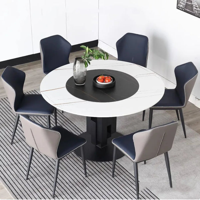 Rustic Modern Dining Tables Round Replica Living Room Coffee Center Makeup Dining Tables Nordic Mesa De Comedor Furniture HDH