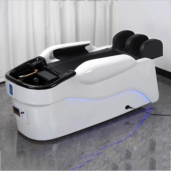 Professional Shampoo Chairs Hairdressing Spa Stylist Luxury Shampoo Chairs Beauty Salon Washbasin Barber Shop Furniture GY50GP