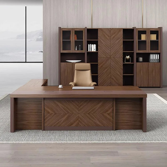 Bureau Corner Office Desk Organizers Reception Conference Executive Computer Office Desk Study Scrivania Tavolo Scrivania Tavolo