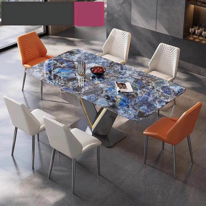 Luxury Nordic Dining Room Set Square Combination Mobile Living Room Table Modern Designer Muebles Para Casa Kitchen Furniture