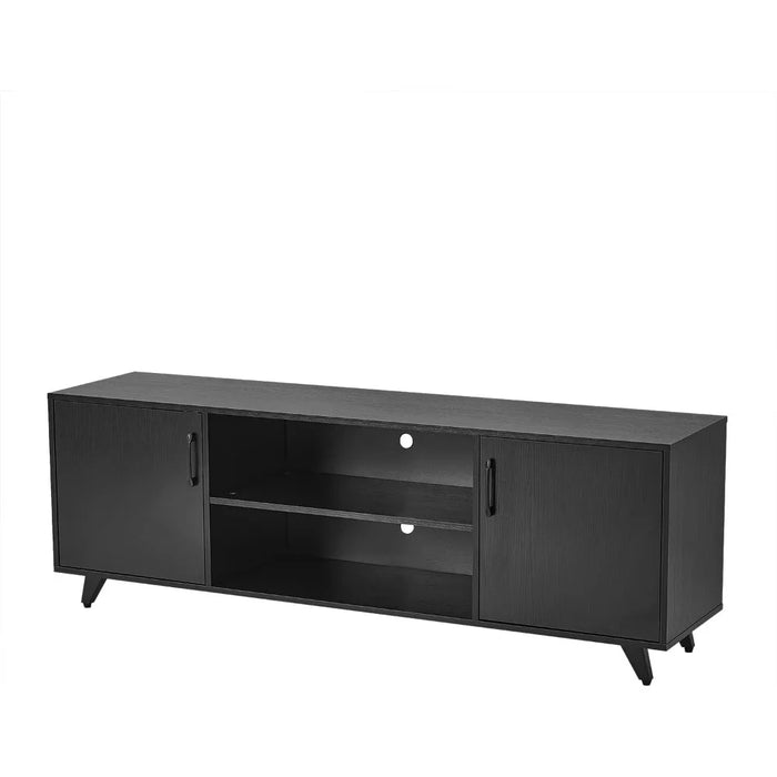 TV Cabinet Living Room TV Console Living Room Storage Cabinet with Shelf and 2 Doors for TVs up to 70 inches Free shipping