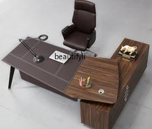 Office Furniture Boss Desk Desk Simple Modern Executive Desk Creative Executive Manager Desk President Desk and Chair