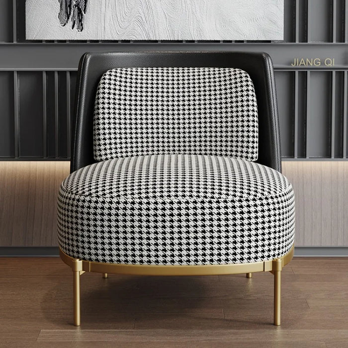 Luxury Fabric Living Room Sofas Modern Simple Recliner Nordic Sofa Lazy Chair Single Divani Da Soggiorno Home Furniture WK50SF
