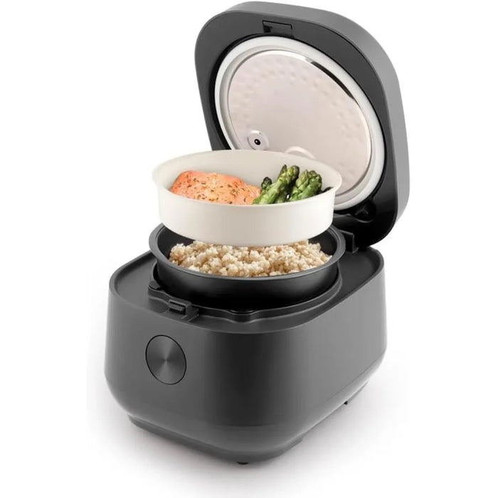 Rice Cooker Professional 6-Cups (UnCooked) / 3Qt. 360° Induction Rice Cooker & Multicooker Kitchen Appliances Home