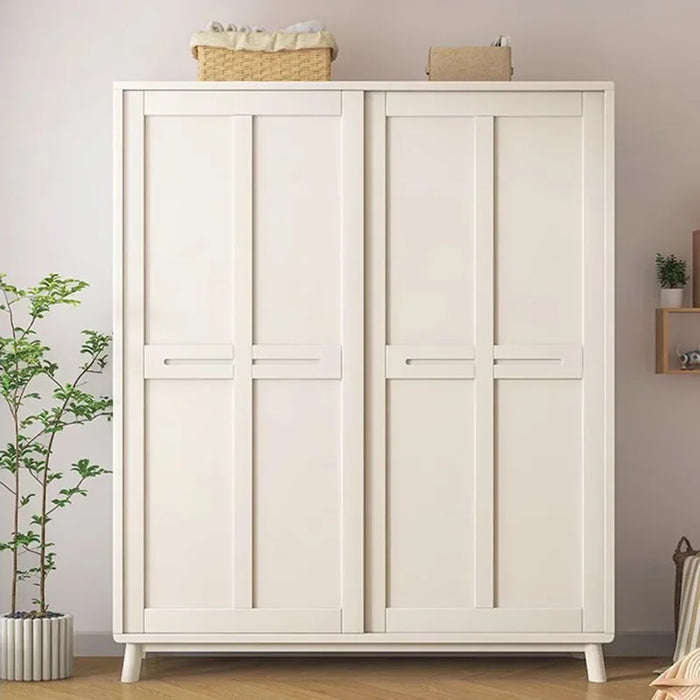 Sliding Door Wardrobe Clothes Storage Clothing Rack Baby Closet Baby Cupboard Luxury Wooden Armario De Ropa Home Furniture