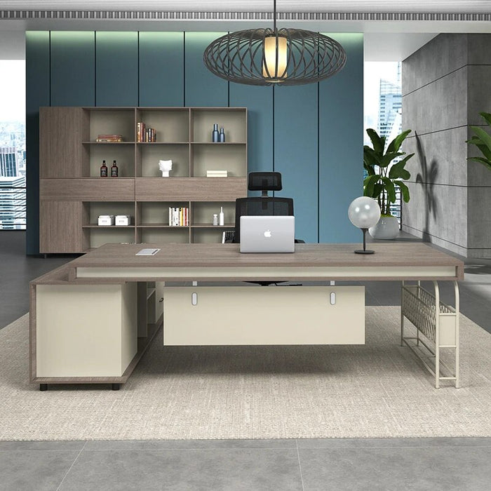 Vanity Executive Desk Writing Students Writing Corner Office Desk Reception Storage Escritorios De Ordenador Home Furniture