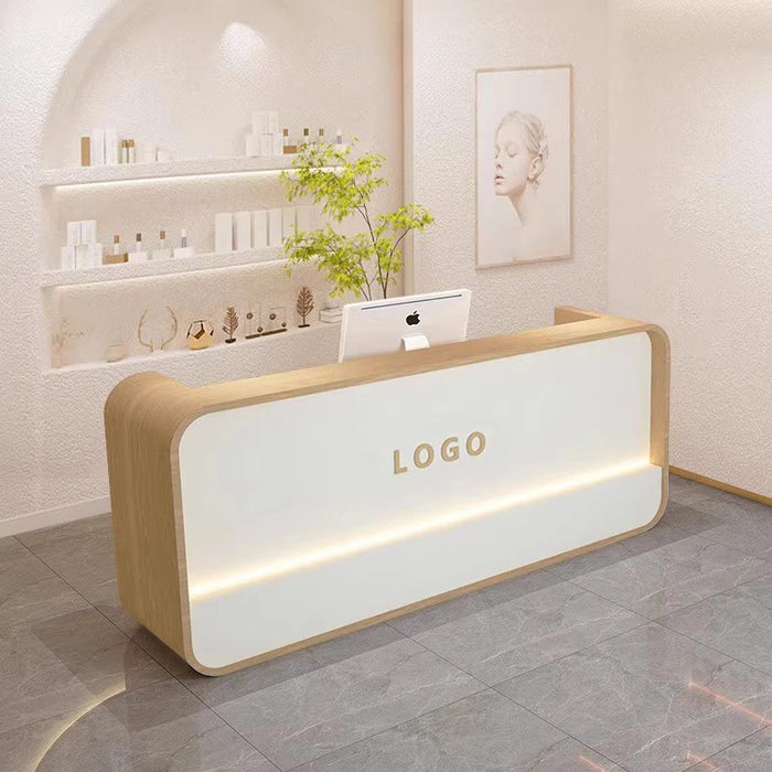 Bar Service Reception Desks Counter Hospital Minimalist Checkout Reception Desks Luxury Recepcion Mostrador Salon Furniture