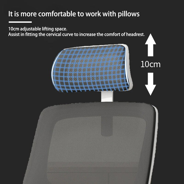 Charmount Comfortable Chairs Rotating Fabric Swivel Gas Lifting Computer Desk Ergonomic Mesh Executive Office Chair