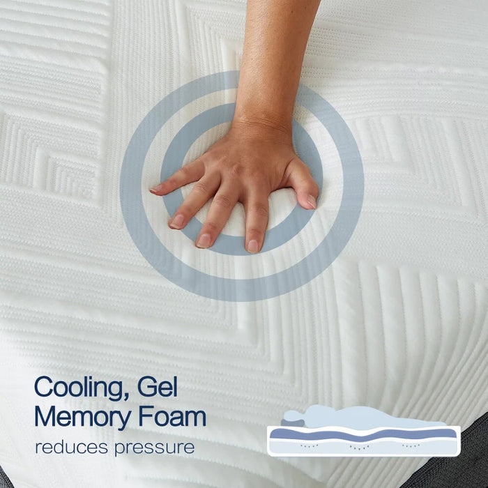 Cole & Rye Spirit 10" Medium Firm Hybrid of Gel Memory Foam and Spring Mattress