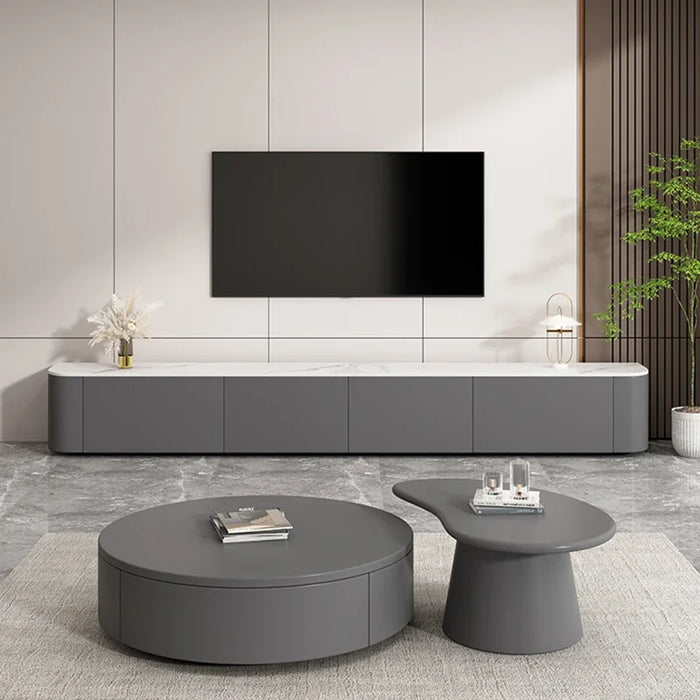 Consoles Mobile Tv Stands Floating Modern Center Plant Table Tv Stands Display Fireplace Muebles Para Casa Living Room Furniture