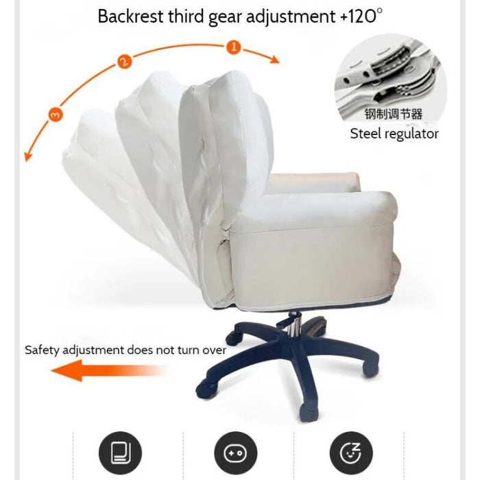Lazy Sofa Chair Computer Chair Comfortable Student Dormitory Study Armchair Home Office Leisure Back Can Lie Swivel Gaming Chair