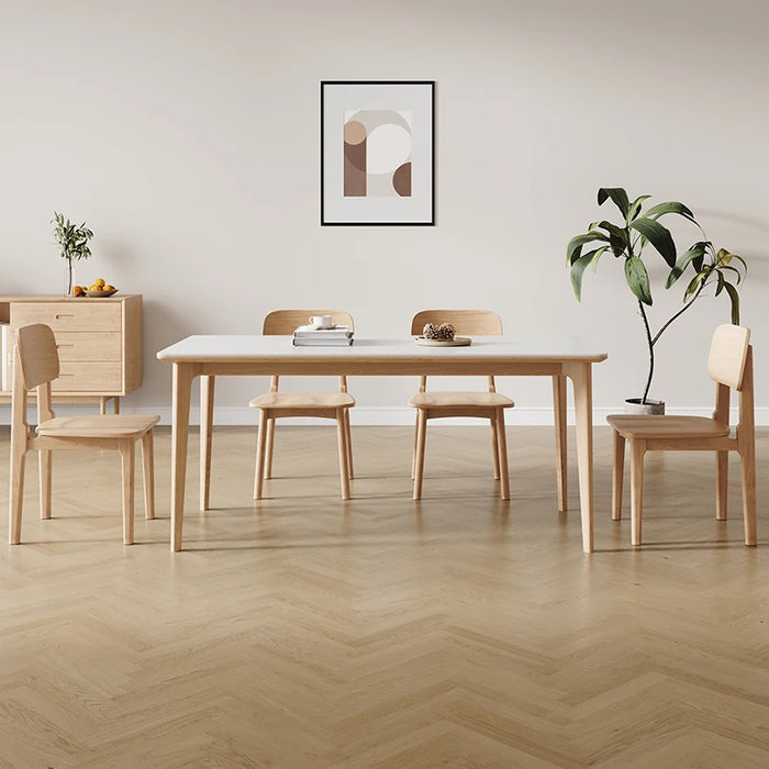 Nordic Square Dining Table Replica Modern Hotel Ving Room Ustic Coffee Dining Table Center Mesas De Comedor Luxury Furniture HDH